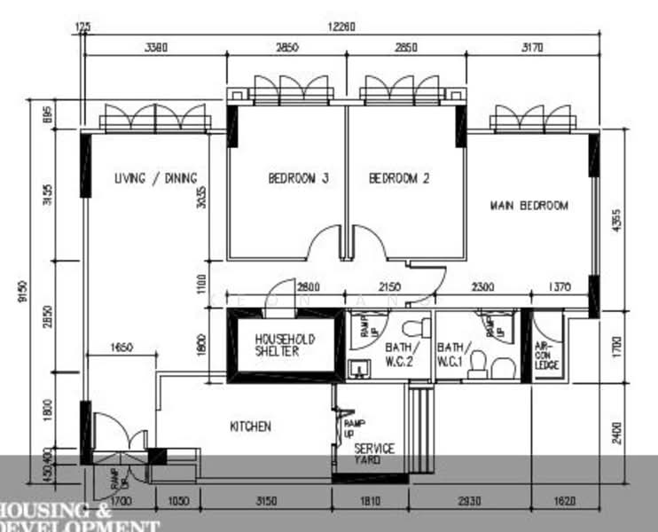 430B Yishun Avenue 11, 430B Yishun Avenue 11, 3 Bedrooms, 990 sqft, HDB Flat For Sale, by Keon Ang, 500141050 - PropertyGuru.com.sg