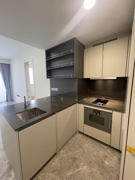 Riviere, 1 Jiak Kim Street, 1 Bedroom, 560 sqft, Condominium For Rent, by Tracy Zhao, 500141058 - Kitchen - PropertyGuru.com.sg
