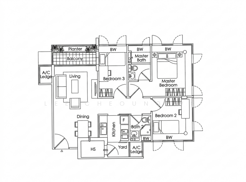 D' Chateau @ Shelford, 25 Shelford Road, 3 Bedrooms, 926 sqft, Condominium For Rent, by Lee Cheoung We, 500141064 - PropertyGuru.com.sg