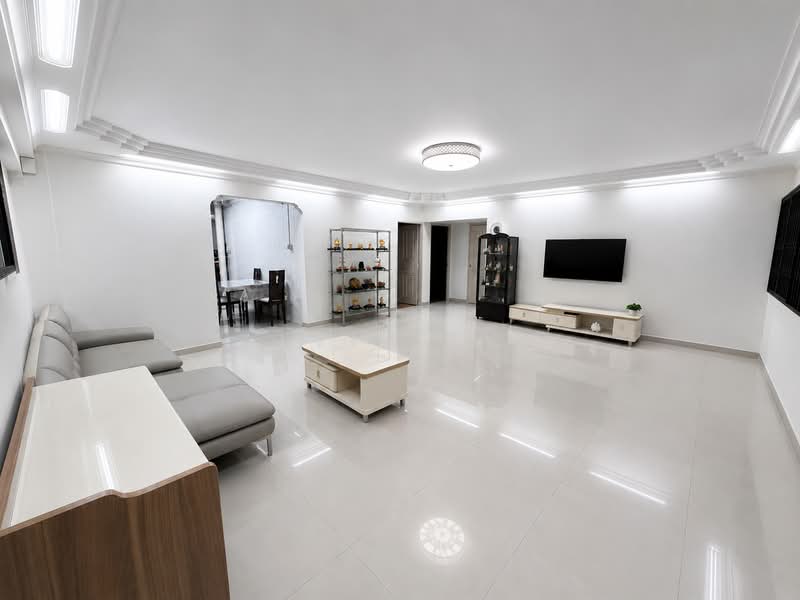 680 Woodlands Avenue 6, 680 Woodlands Avenue 6, 3 Bedrooms, 1,302 sqft, HDB Flat For Sale, by Alvin Tyh, 500141129 - Living Room - PropertyGuru.com.sg