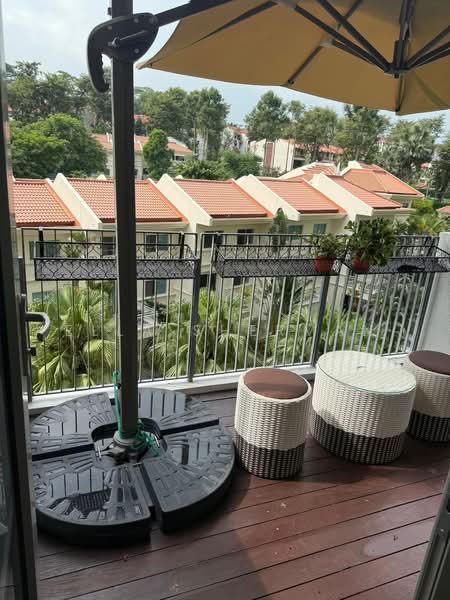 Pollen & Bleu, 17 Farrer Drive, 2 Bedrooms, 1,163 sqft, Condominium For Sale, by Ella Sherman, 500141130 - Balcony - PropertyGuru.com.sg