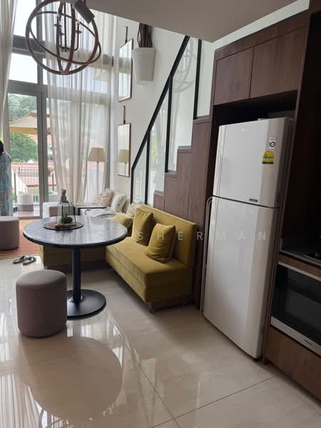 Pollen & Bleu, 17 Farrer Drive, 2 Bedrooms, 1,163 sqft, Condominium For Sale, by Ella Sherman, 500141130 - Living Room - PropertyGuru.com.sg