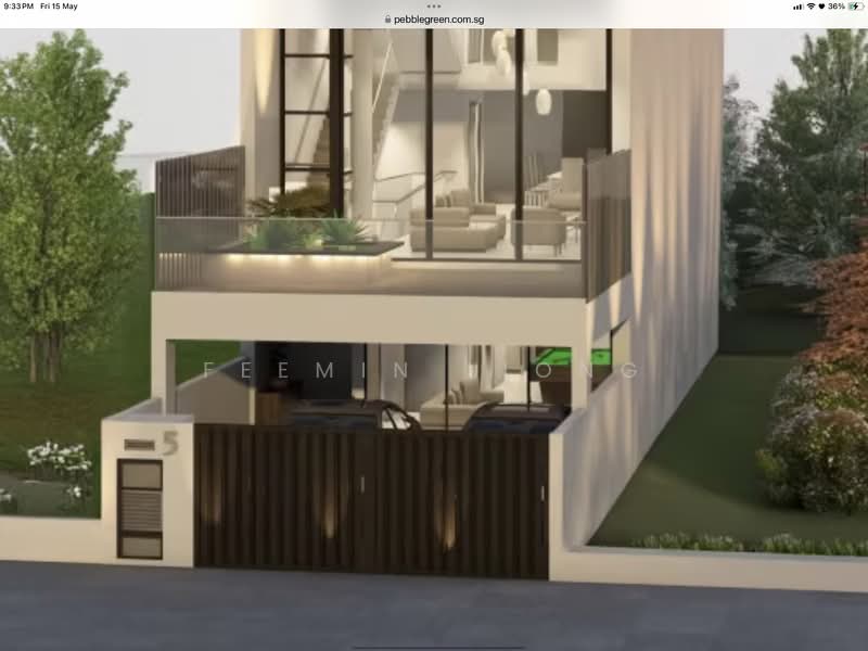 Jalan Tua Kong Figaro Garden Carmen Terrace, Upper East Coast, 6 Bedrooms, 5,112 sqft, Terraced House For Sale, by Feemin Liong, 500141144 - Living Room - PropertyGuru.com.sg