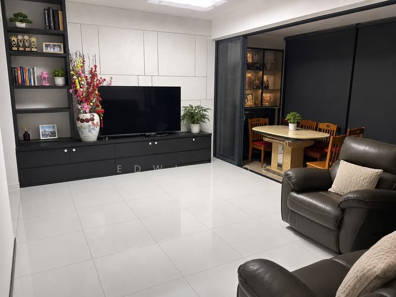 Waterbay, 47B Edgefield Plains, 4 Bedrooms, 1,141 sqft, Executive Condominium For Rent, by Edwin Hoe, 500141168 - Living Room - PropertyGuru.com.sg