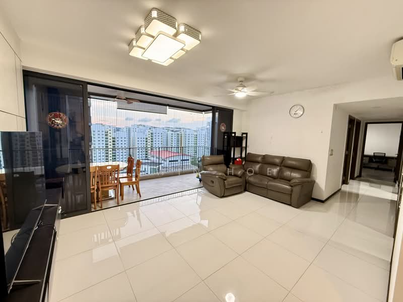 Waterbay, 47B Edgefield Plains, 4 Bedrooms, 1,141 sqft, Executive Condominium For Rent, by Edwin Hoe, 500141168 - Living Room - PropertyGuru.com.sg