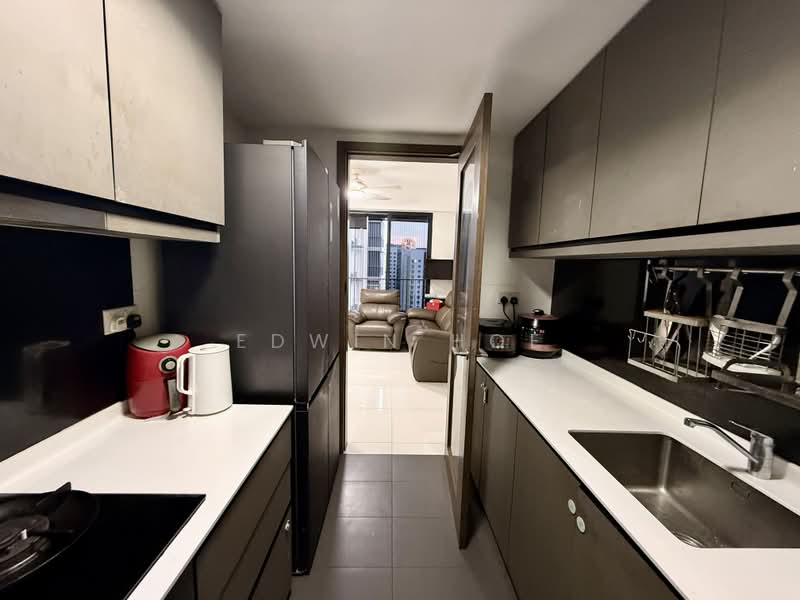 Waterbay, 47B Edgefield Plains, 4 Bedrooms, 1,141 sqft, Executive Condominium For Rent, by Edwin Hoe, 500141168 - Kitchen - PropertyGuru.com.sg