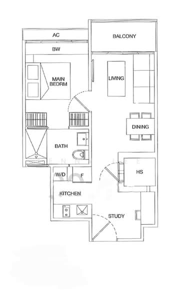 RV Edge, 2 Shanghai Road, 2 Bedrooms, 667 sqft, Condominium For Rent, by Jenny Lee, 500141296 - PropertyGuru.com.sg