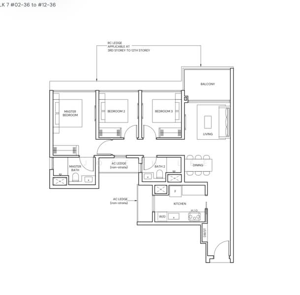 Thomson View Condo, 7 Bright Hill Drive, 3 Bedrooms, 936 sqft, Condominium For Sale, by Joseph Lee, 500141347 - PropertyGuru.com.sg