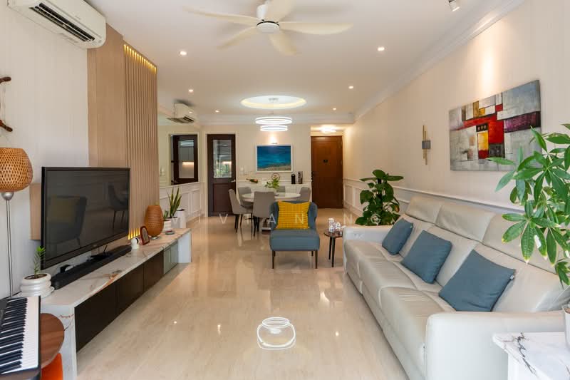 Sunrise Gardens, 51 Sunrise Gardens, 3 Bedrooms, 1,400 sqft, Condominium For Rent, by Vivian Ng, 500141356 - Living Room - PropertyGuru.com.sg