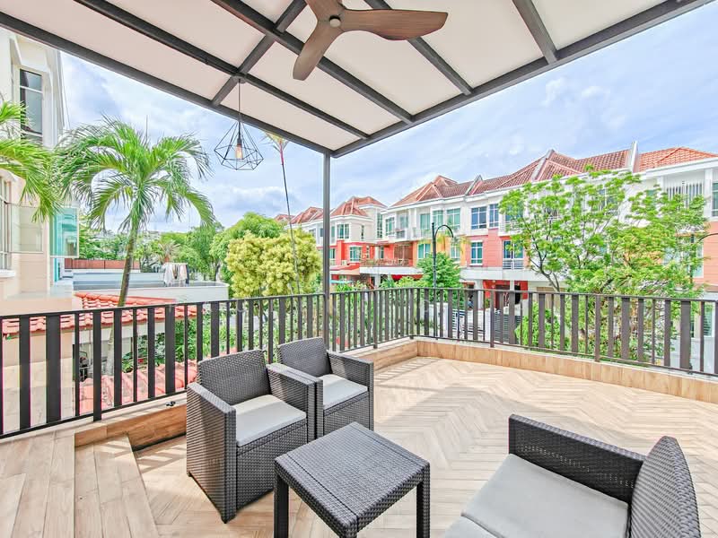 $Condo PSF‼️ 🌟5 Beds 5 Baths |🏡 Move-In Ready!!! Call ☎️ 9111-9499, Woodgrove View, Admiralty / Woodlands, 5 Bedrooms, 3,225 sqft, Corner Terrace For Sale, by Pauline Chia, 500141357 - Balcony - PropertyGuru.com.sg