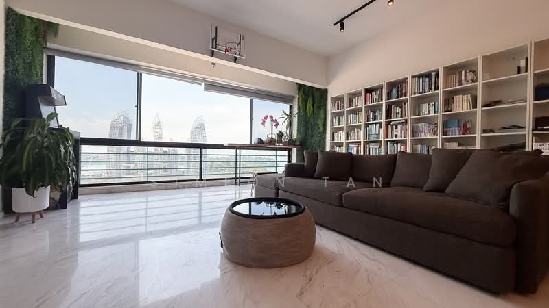 Harbour View Towers, 21 Telok Blangah Drive, 2 Bedrooms, 1,615 sqft, Condominium For Rent, by Simeon Tan, 500141387 - Living Room - PropertyGuru.com.sg