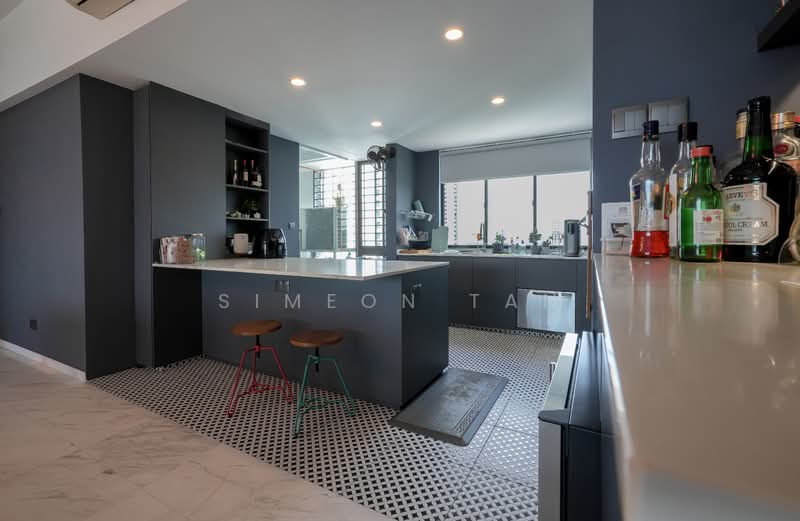Harbour View Towers, 21 Telok Blangah Drive, 2 Bedrooms, 1,615 sqft, Condominium For Rent, by Simeon Tan, 500141387 - Kitchen - PropertyGuru.com.sg