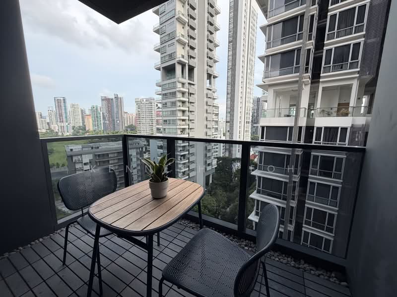 3 Cuscaden, 3 Cuscaden Walk, 2 Bedrooms, 732 sqft, Condominium For Rent, by Kenneth Yeoh, 500141396 - Balcony - PropertyGuru.com.sg