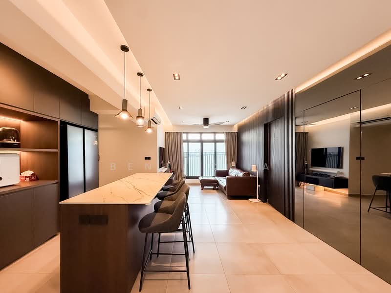 415C Northshore Drive, 415C Northshore Drive, 3 Bedrooms, 1,012 sqft, HDB Flat For Sale, by Benji Chia, 500141401 - Living Room - PropertyGuru.com.sg