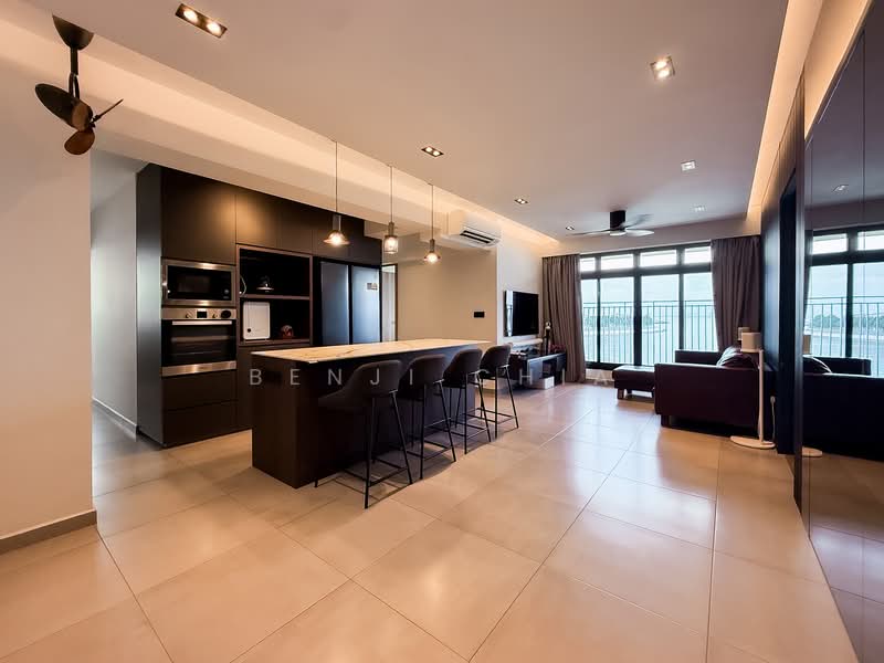 415C Northshore Drive, 415C Northshore Drive, 3 Bedrooms, 1,012 sqft, HDB Flat For Sale, by Benji Chia, 500141401 - Living Room - PropertyGuru.com.sg