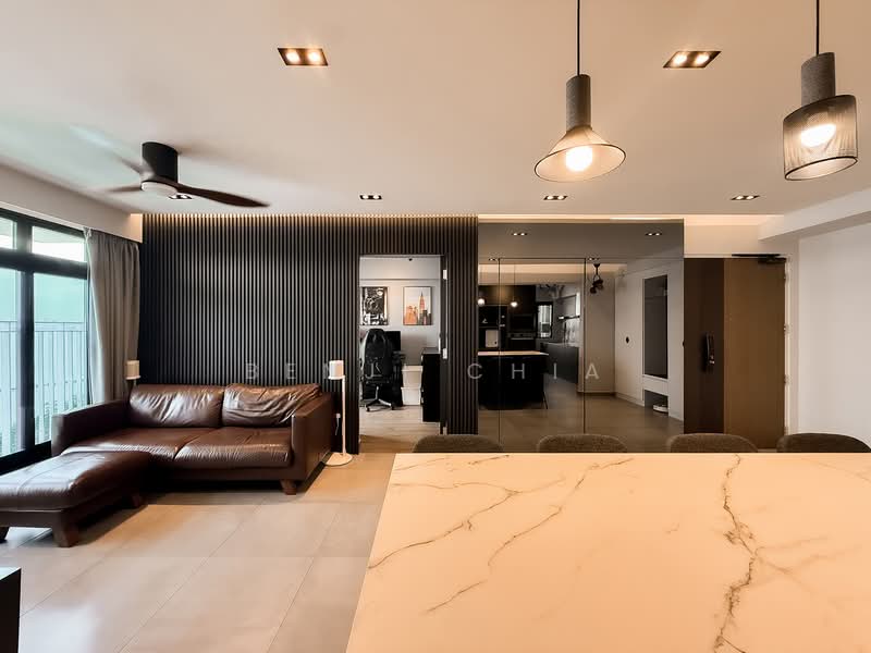 415C Northshore Drive, 415C Northshore Drive, 3 Bedrooms, 1,012 sqft, HDB Flat For Sale, by Benji Chia, 500141401 - Living Room - PropertyGuru.com.sg