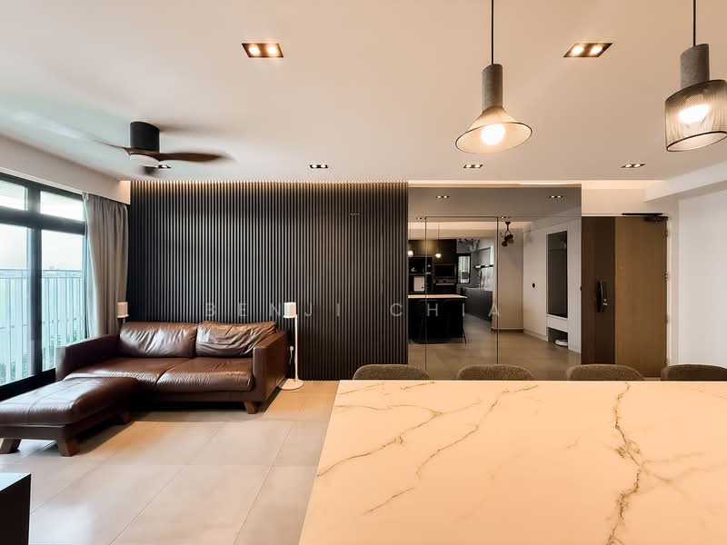 415C Northshore Drive, 415C Northshore Drive, 3 Bedrooms, 1,012 sqft, HDB Flat For Sale, by Benji Chia, 500141401 - Living Room - PropertyGuru.com.sg