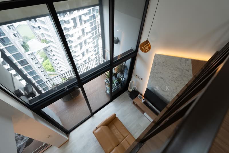 The Trilinq, Jalan Lempeng, 2 Bedrooms, 1,109 sqft, Condominium For Rent, by Gabriel Quak, 500141426 - Living Room - PropertyGuru.com.sg