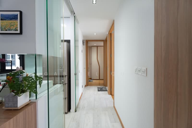 The Trilinq, Jalan Lempeng, 2 Bedrooms, 1,109 sqft, Condominium For Rent, by Gabriel Quak, 500141426 - Corridor - PropertyGuru.com.sg