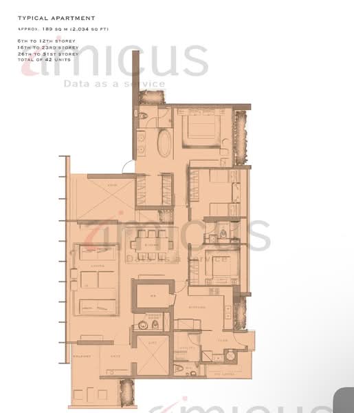 The Boulevard Residence, 6 Cuscaden Walk, 3 Bedrooms, 2,034 sqft, Condominium For Sale, by Eric Lee, 500141450 - PropertyGuru.com.sg