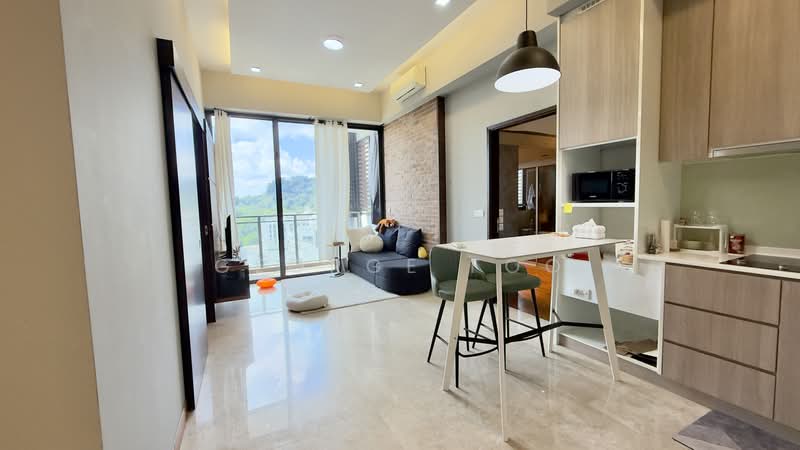 The Hillier, 6 Hillview Rise, 2 Bedrooms, 818 sqft, Condominium For Sale, by George Foo, 500141604 - Living Room - PropertyGuru.com.sg