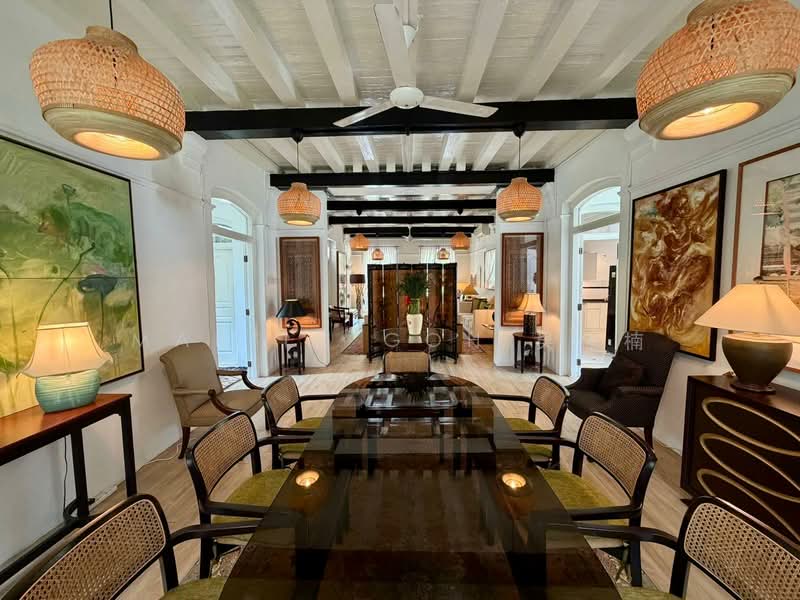 White House Park Estate 🌟 Black & White House🌟Huge Garden, , 4 Bedrooms, 5,000 sqft, Good Class Bungalow For Rent, by Martin Goh 吴伟楠, 500141607 - Dining Room - PropertyGuru.com.sg