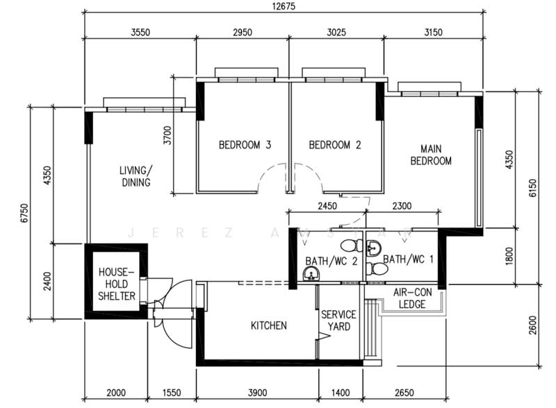 461D Bukit Batok West Avenue 8, 461D Bukit Batok West Avenue 8, 3 Bedrooms, 1,001 sqft, HDB Flat For Sale, by Jerez Amsyar, 500141639 - PropertyGuru.com.sg