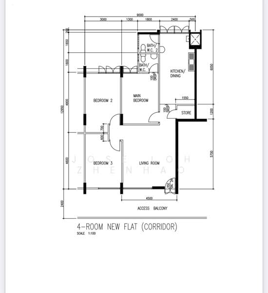 422B Northshore Dr, 422B Northshore Dr, 3 Bedrooms, 1,001 sqft, HDB Flat For Sale, by Jose Loh Zhenhao, 500141677 - PropertyGuru.com.sg
