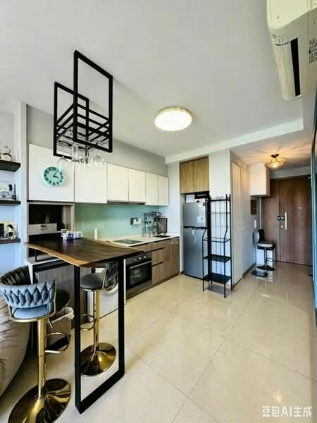Riverfront Residences, 41 Hougang Avenue 7, Room Rental, 1,000 sqft, Condominium For Rent, by Linda Yang (杨凌云), 500141690 - Kitchen - PropertyGuru.com.sg