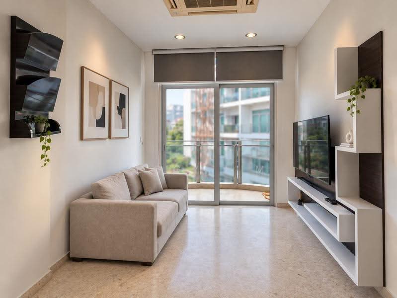 Cardiff Residence, 103 Cardiff Grove, Hougang / Punggol / Sengkang, 1 Bedroom, 409 sqft, Condominium For Sale, by Peggy Lim, 500141752 - Living Room - PropertyGuru.com.sg
