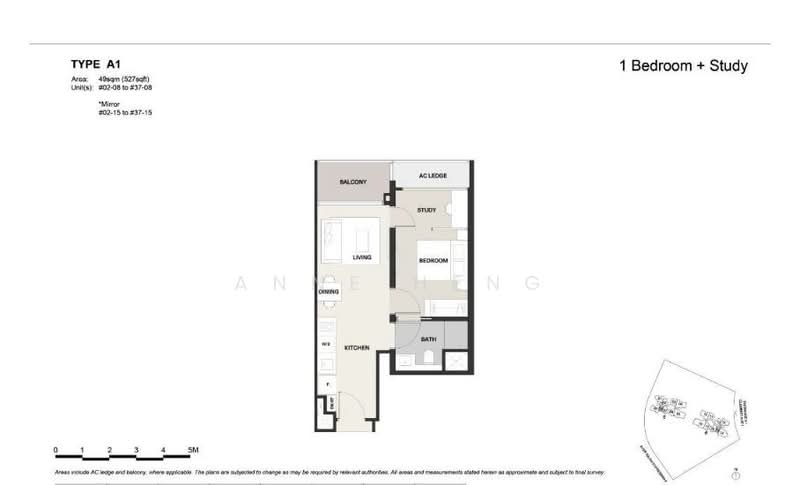 Clavon, 8 Clementi Avenue 1, 1 Bedroom, 527 sqft, Condominium For Sale, by Anne Heng, 500141768 - PropertyGuru.com.sg