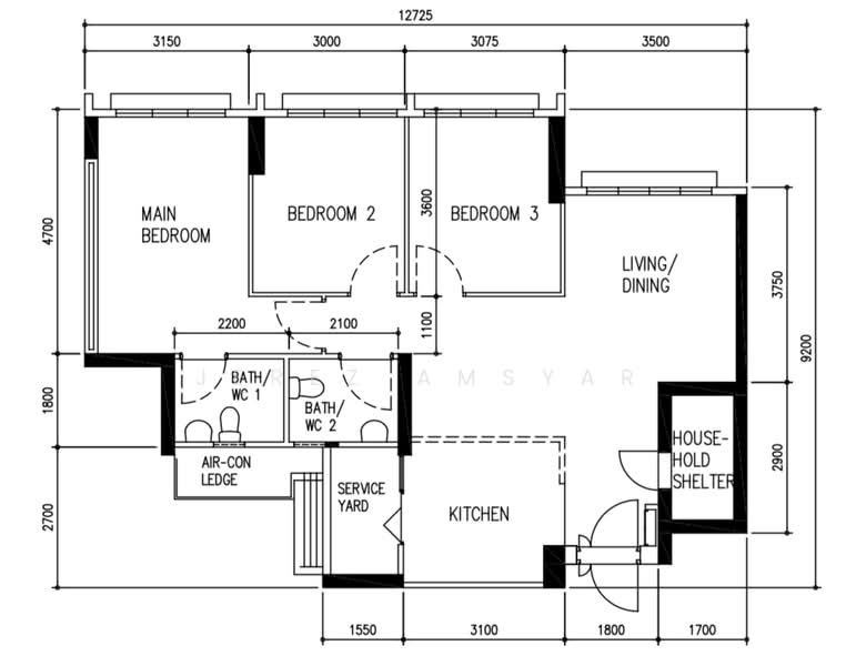 673C Fern Grove @ Yishun, 673C Yishun Avenue 4, 3 Bedrooms, 1,001 sqft, HDB Flat For Sale, by Jerez Amsyar, 500141780 - PropertyGuru.com.sg