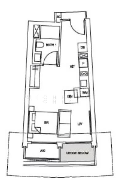 One Pearl Bank, 1 Pearl Bank, 1 Bedroom, 430 sqft, Condominium For Sale, by Michelle Chia, 500141790 - PropertyGuru.com.sg