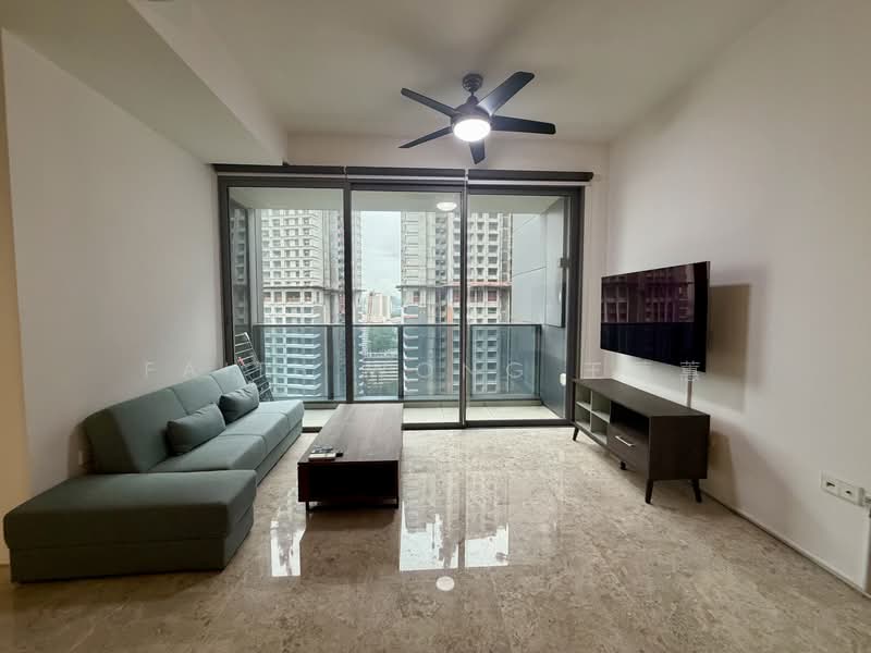 Echelon, 7 Alexandra View, 2 Bedrooms, 732 sqft, Condominium For Rent, by Faith Wong 王蕙蕙, 500141799 - Living Room - PropertyGuru.com.sg