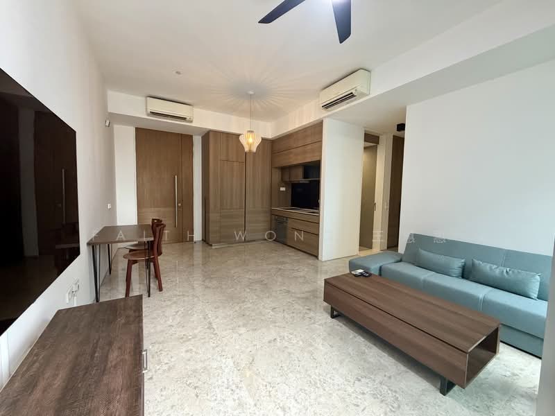 Echelon, 7 Alexandra View, 2 Bedrooms, 732 sqft, Condominium For Rent, by Faith Wong 王蕙蕙, 500141799 - Living Room - PropertyGuru.com.sg