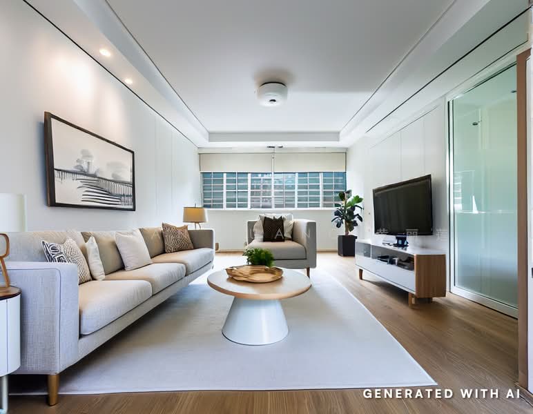 25 Telok Blangah Crescent, 25 Telok Blangah Crescent, 3 Bedrooms, 1,259 sqft, HDB Flat For Sale, by Lilian Huang 黄丽莲, 500141817 - Living Room - PropertyGuru.com.sg