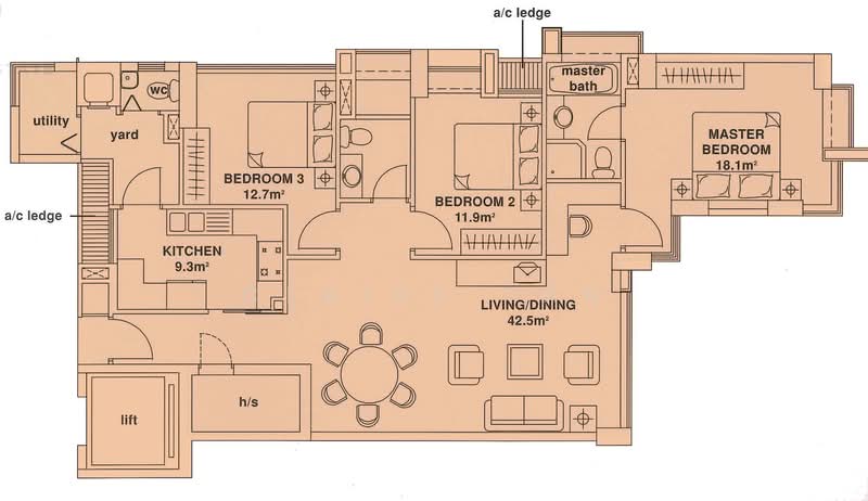 Emery Point, 18 Ipoh Lane, 3 Bedrooms, 1,324 sqft, Condominium For Sale, by Claire Tan, 500141842 - PropertyGuru.com.sg