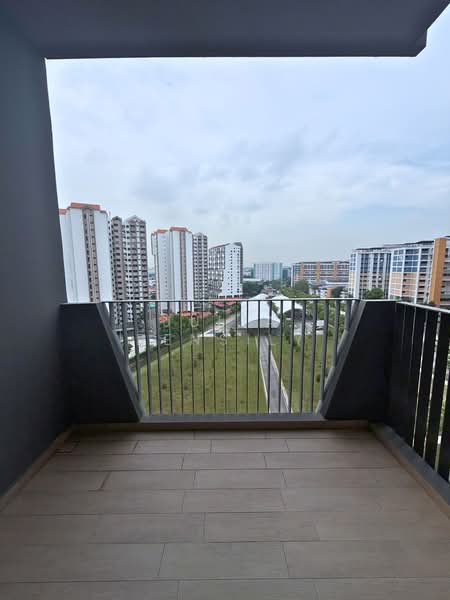 The Garden Residences, 1 Serangoon North View, 1 Bedroom, 517 sqft, Condominium For Sale, by Julia Bensily, 500141904 - Balcony - PropertyGuru.com.sg
