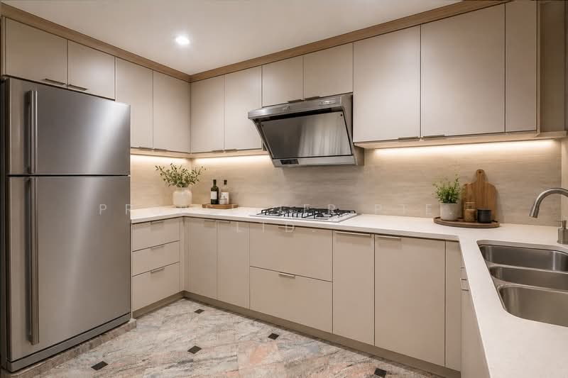 International Plaza, 10 Anson Road, 3 Bedrooms, 1,378 sqft, Apartment For Sale, by Kit Toh, 500141905 - Kitchen (virtually staged) - PropertyGuru.com.sg
