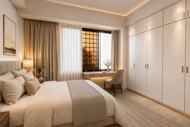 International Plaza, 10 Anson Road, 3 Bedrooms, 1,378 sqft, Apartment For Sale, by Kit Toh, 500141905 - Bedroom (virtually staged) - PropertyGuru.com.sg