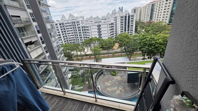 The Scala @ Lorong Chuan, 132 Serangoon Avenue 3, 1 Bedroom, 474 sqft, Condominium For Sale, by Gregory Teo, 500141958 - Balcony - PropertyGuru.com.sg