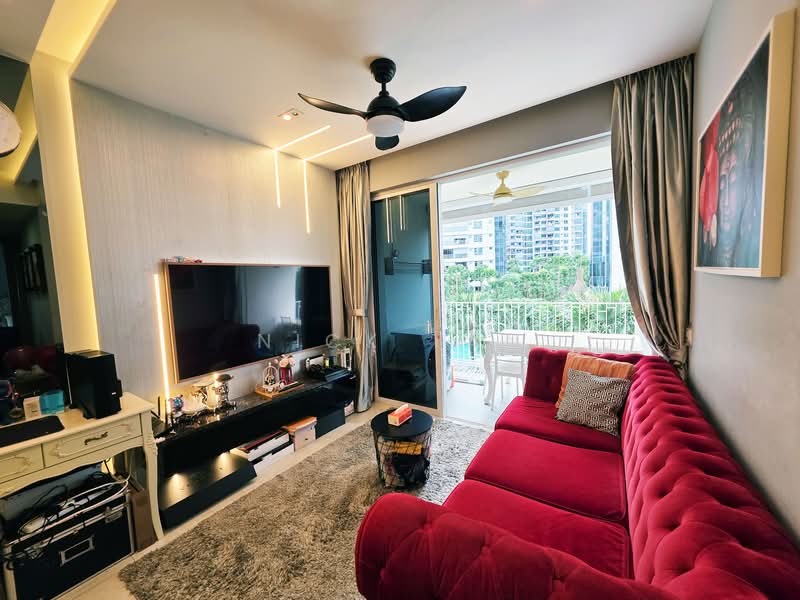 High Park Residences, 31 Fernvale Road, 3 Bedrooms, 893 sqft, Condominium For Sale, by Nick Tan, 500141964 - Living Room - PropertyGuru.com.sg