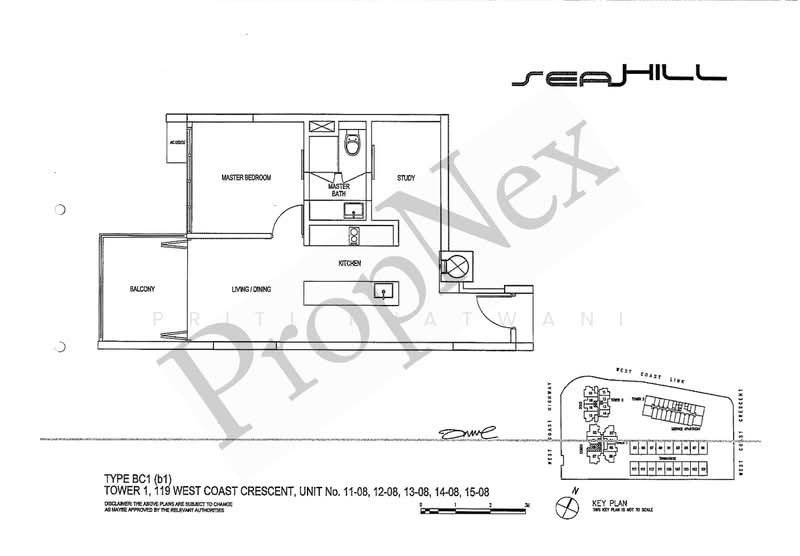 Seahill, 119 West Coast Crescent, 1 Bedroom, 667 sqft, Condominium For Sale, by Priti Khatwani, 500141993 - PropertyGuru.com.sg
