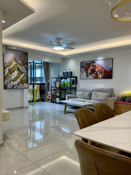 128 Rivervale Street, 128 Rivervale Street, 3 Bedrooms, 1,292 sqft, HDB Flat For Sale, by Alvin Goh, 500142042 - Living Room - PropertyGuru.com.sg