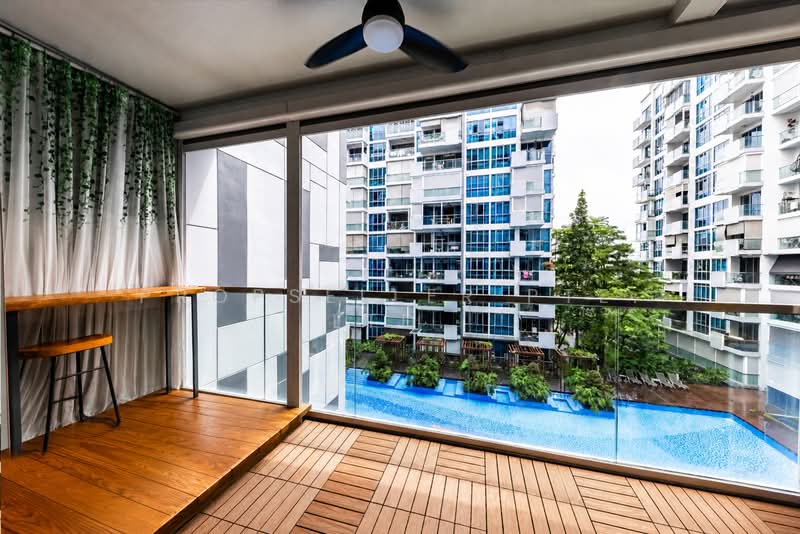 The Canopy, 71 Yishun Avenue 11, 3 Bedrooms, 1,195 sqft, Executive Condominium For Sale, by ADNIX LIU, 500142064 - Balcony - PropertyGuru.com.sg