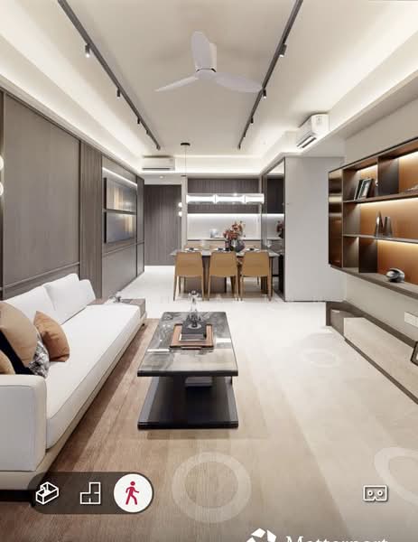 Hudson Place Residences, , 3 Bedrooms, 893 sqft, Condominium For Sale, by Joshua Tan, 500142090 - Living Room - PropertyGuru.com.sg