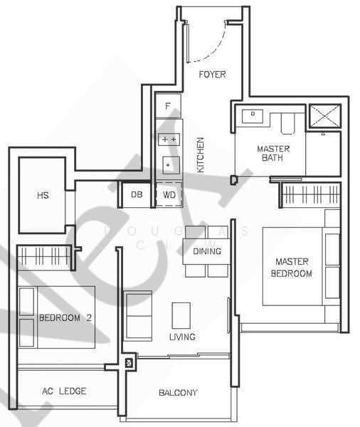 The Arden, 2 Phoenix Road, 2 Bedrooms, 657 sqft, Condominium For Rent, by Douglas Chew, 500142111 - PropertyGuru.com.sg