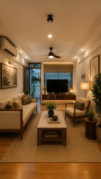 ❤️UNDERVALUED❤️3A HDB❤️BRIGHT HILL MRT❤️LOW FLOOR❤️, , 2 Bedrooms, 698 sqft, HDB Flat For Sale, by Sapphire Lee, 500142120 - Living Room - PropertyGuru.com.sg