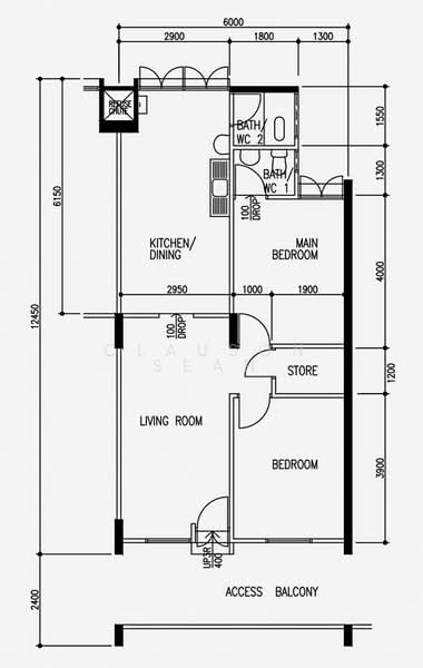 93 Geylang Bahru, 93 Geylang Bahru, 2 Bedrooms, 731 sqft, HDB Flat For Sale, by Clauson Seah, 500142129 - PropertyGuru.com.sg