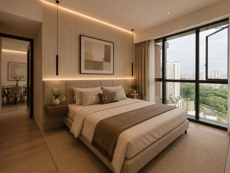 AMO Residence, 21 Ang Mo Kio Rise, 2 Bedrooms, 743 sqft, Condominium For Sale, by Tabitha Anna, 500142140 - Bedroom - PropertyGuru.com.sg